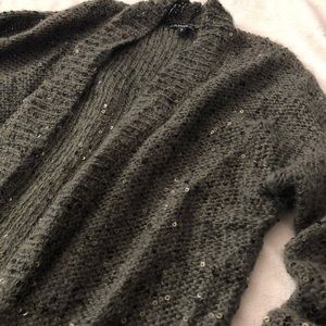 Mohair & Sequin Cardigan